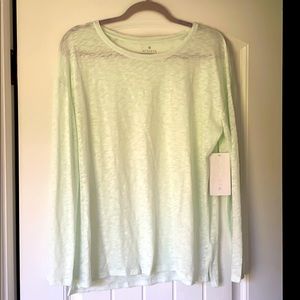 NWT Athleta long sleeve shirt.